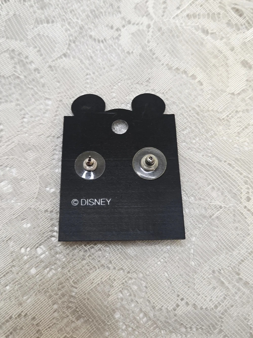 Disney November Birthstone Dolphin Hoop Earrings - Silver & Yellow Gold Accent